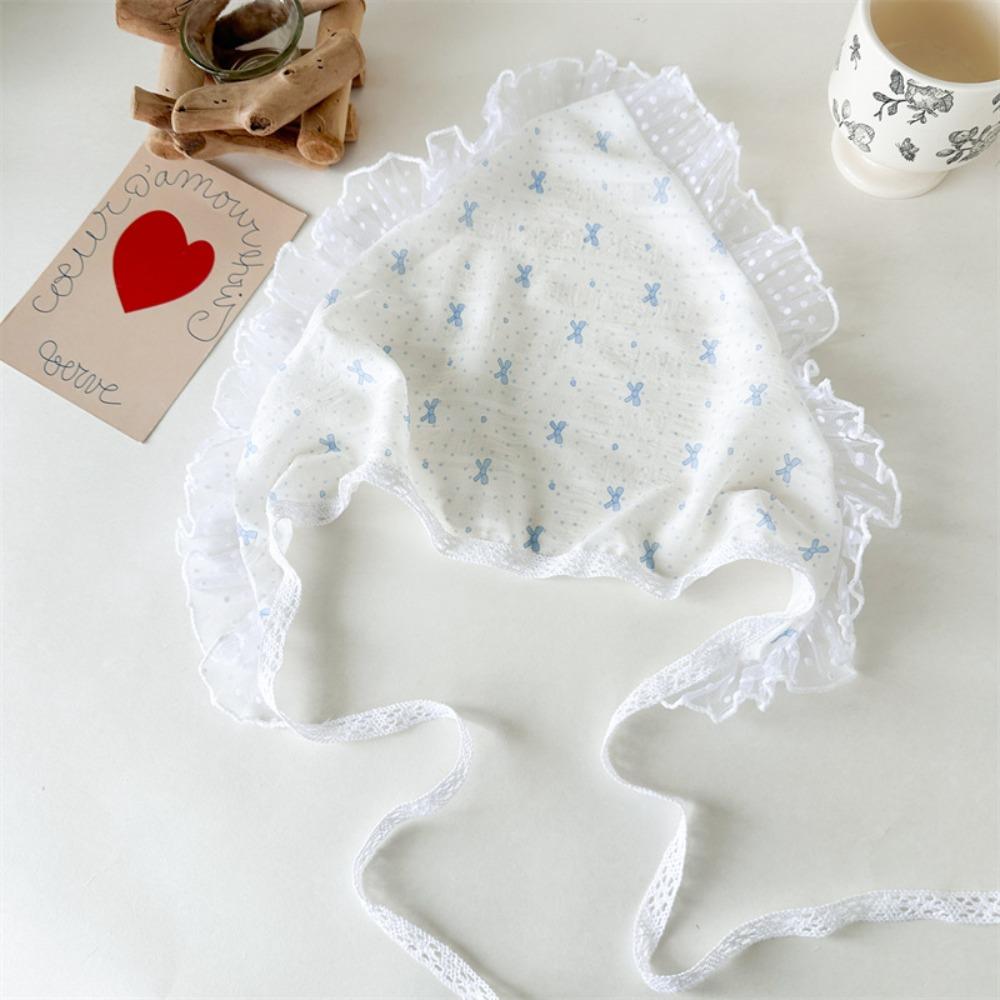 Handmade Flower Headscarf Triangle Turban Hair Accessories Summer Triangle Headband  Beach