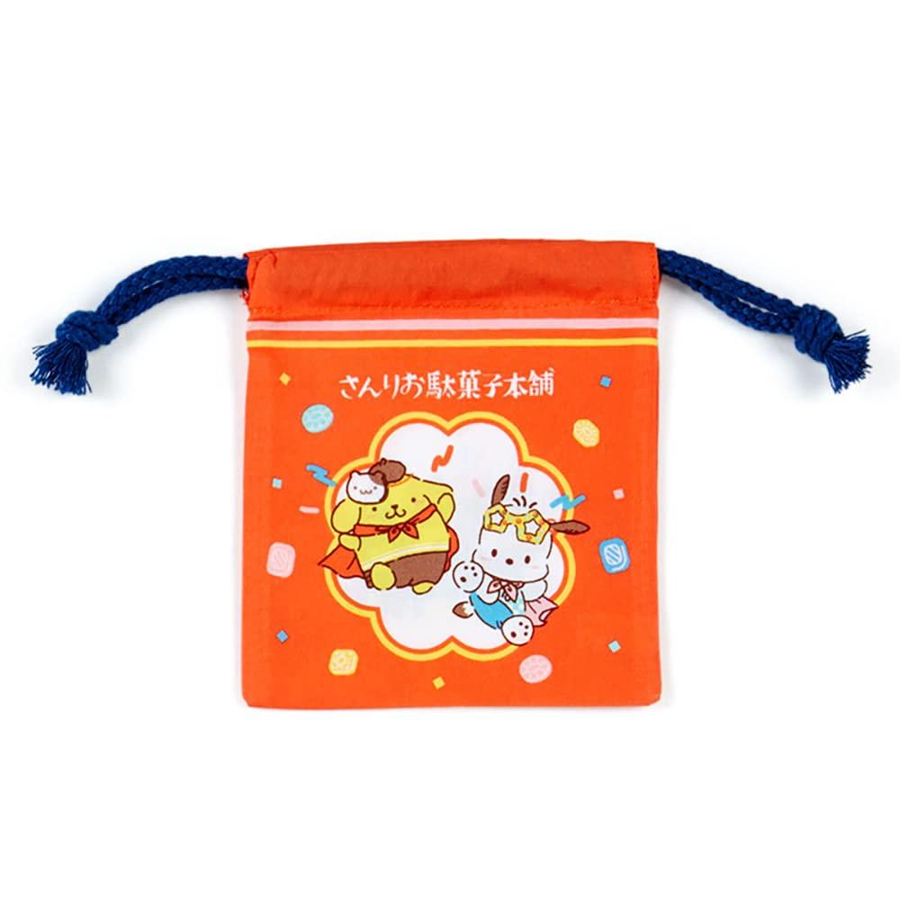 Sanrio Sanrio Characters Drawstring Bag Set of 3 Dagashi 285145 (SANRIO) (Sanrio Honpo)