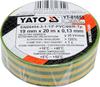 Electrical insulating tape 19mmx20mx0.13mm, yellow-green YT-81655 YATO