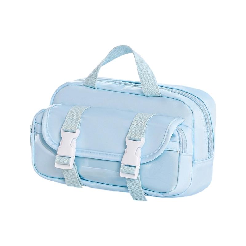 Stationeries Storage Bag Pen Holders Box Educational School Office Gifts Pencil Case Kids Students Desktop Organizers