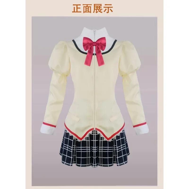 Halloween Puella Magi Madoka Magica Anime Costume Cosplay Kaname Madoka Akemi Homura Miki Sayaka Tomoe Mami Sakura Kyouko