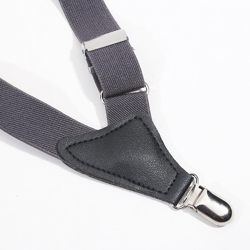 Vintage Suspenders for Men Wedding Party Formal Casual 2.5cm Wide Adjustable Elastic Trouser Braces Strap Belt