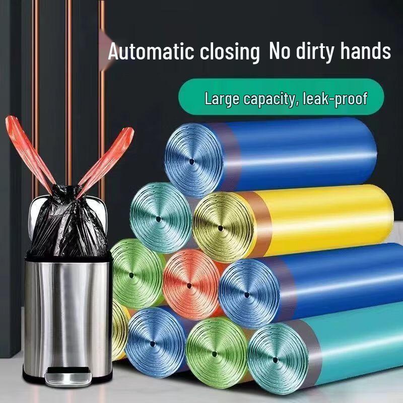 Thickened Household Drawstring Trash Bags