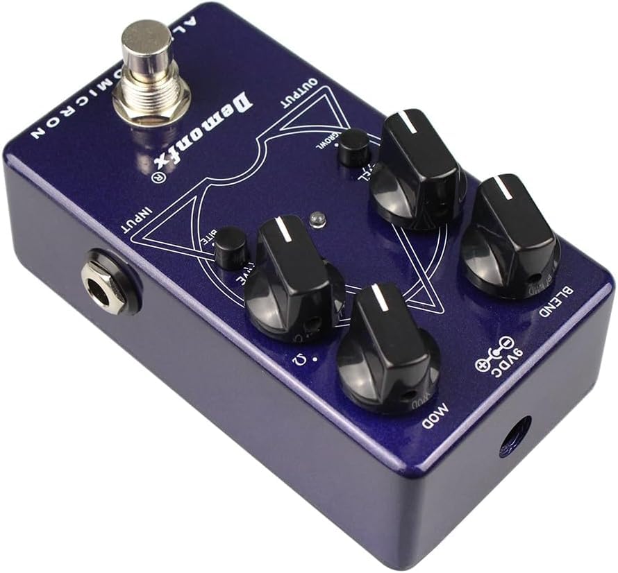 Demonfx Alpha Electronics Alpha Omicron Clone Alpha Omicron Bass Distortion Bass Effector BASS Distortion Omicron/Darkglass (Darkglass Clone)