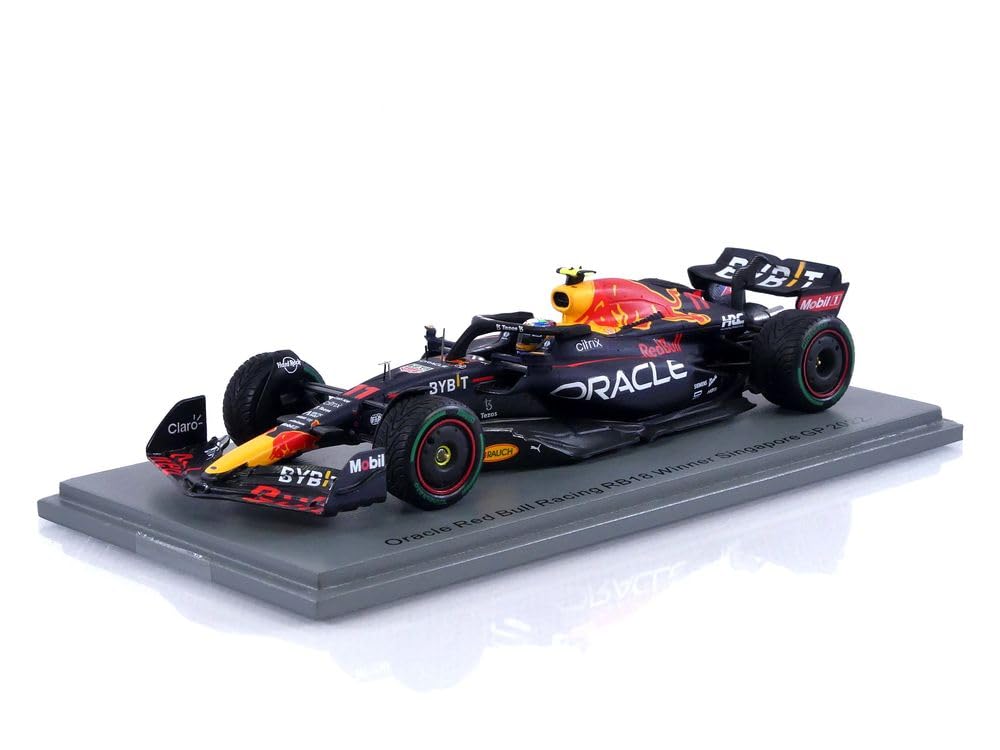 

Spark Oracle Red Bull RB18 2022 F1 Singapore GP Winner Perez 1/43 #11 S.