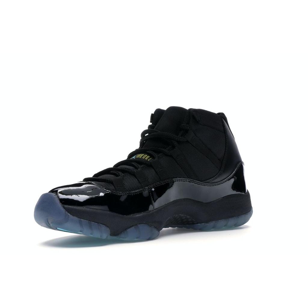 Air Jordan 11 Retro Gamma Blue Unisex Sneakers Black Varsity-Maize 378037-006