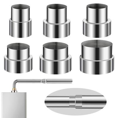 Edelstahl Lüftungsrohrfittings Mehrere Größen Kanalverbinder