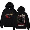Resident Evil Requiem You Are Dead Merch Hoodies Men's Clothing Harajuku Gothic Sweatshirts Casual Fleece Long Sleeve Pullovers