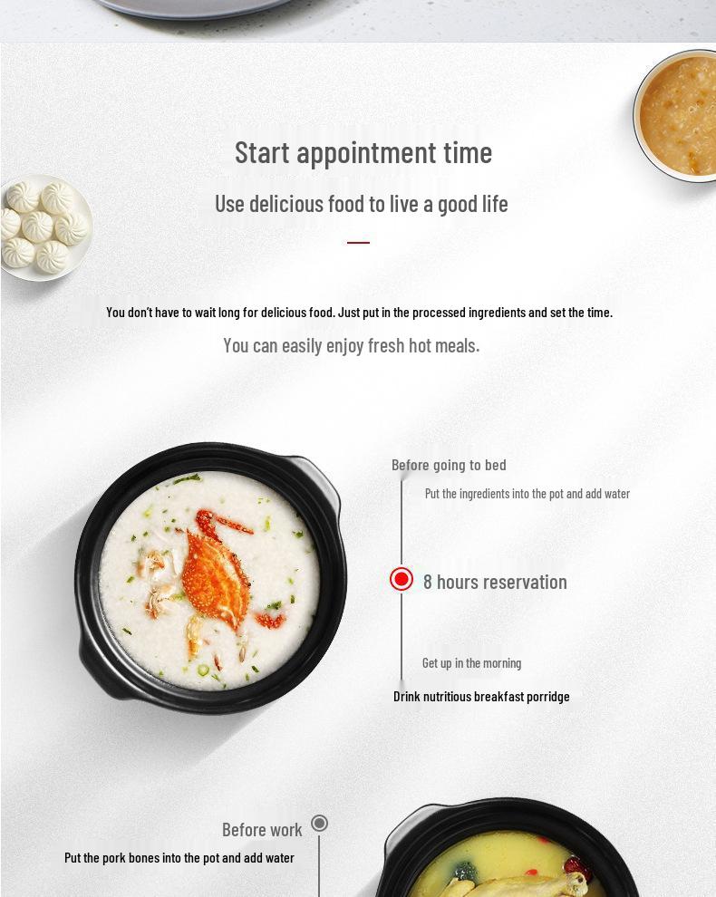 5L Multi-Function Smart Rice Cooker for Southeast Asia and Africa
