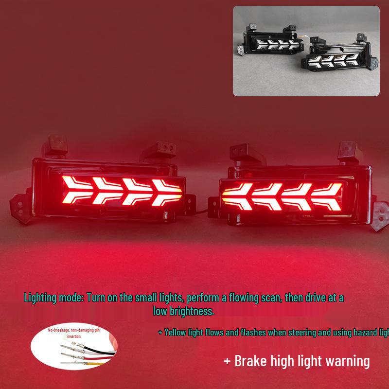 23-26 Haval Big Dog Plus LED Rear Bumper and Fog Light Kit