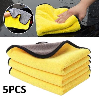 5 ks Super absorpční utěrka z mikrovlákna na mytí auta utěrky na čištění auta Sušení
