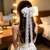 1-10 Stück Spitze Schleife Band Haarspange für Damen Elegant Vintage Spange Hochwertiges Haaraccessoire für Party Hochzeit Tägliches Tragen