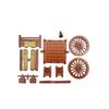 Small Particle Assembly Building Block Chariot Compatible With The Three Kingdoms Hero Boy Toy Carriage