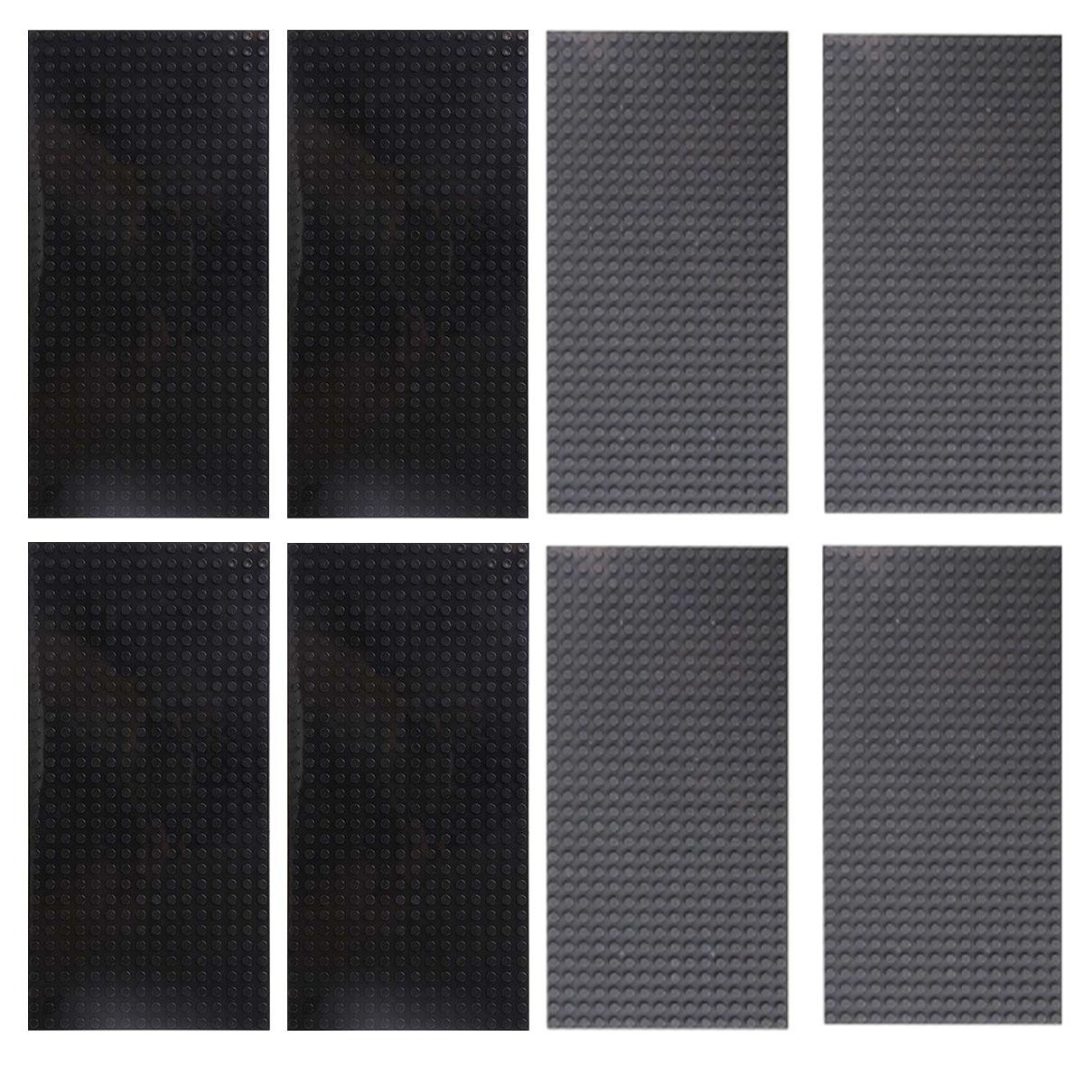 8 Stück 16x32 Grundplatten Bausteine DO-IT-YOURSELF Steine Grundplatten Montage ideal für Kinder Kinder Geschenk 8PCS