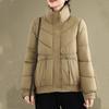 Women Autumn Spring Winter Oversized Casual Loose Cotton Padded Jacket Coat Outerwear