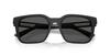 EMPORIO ARMANI sunglasses for Matte Dark Lens men. Frame Black, Lens Grey, width 56mm. (Model number 0EA4269F)