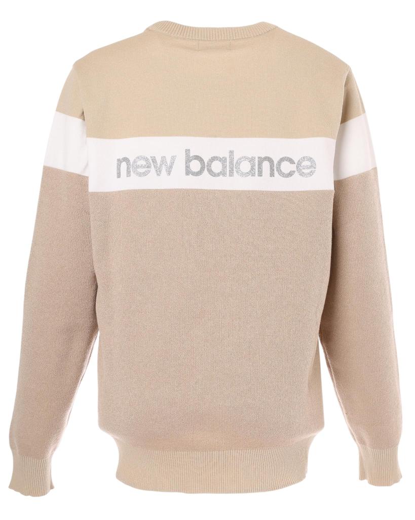 Golf Crew Neck Knit Brand 1 [New Balance] (Stretchable, Logo) / Women's / 012-6270501 042_SHIPYARD [M]