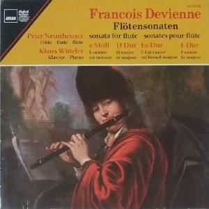 

LP Record FRANOIS DEVIENNE PETER NEUNHEUSE Fltensonaten AUL68530 aulos Germany Classical Used