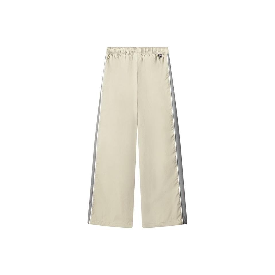 FILA Original Fashion Simple Sports Versatile Comfortable Straight Leg Woven Casual Pants Women bottoms Pink F11W549804FLK