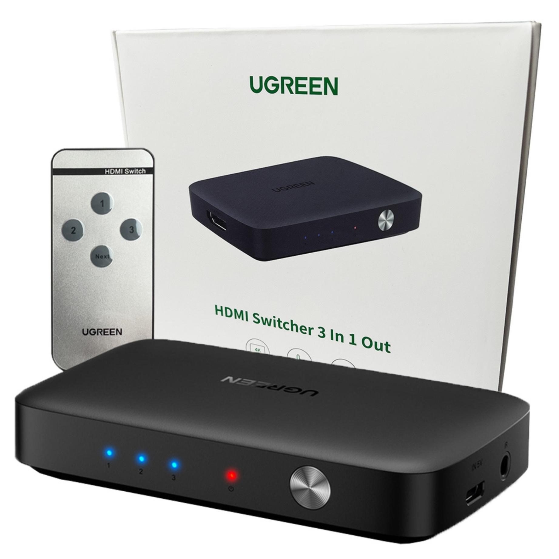 Ugreen Schwarz Hdmi Video Switch Cm332, - Bild 7