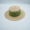 French Elegant Retro Foreign Trade Treasure Grass Flat Top Top Top Hat Women'S Summer Shade Sun Protection Beach Resort Panama Straw Hat