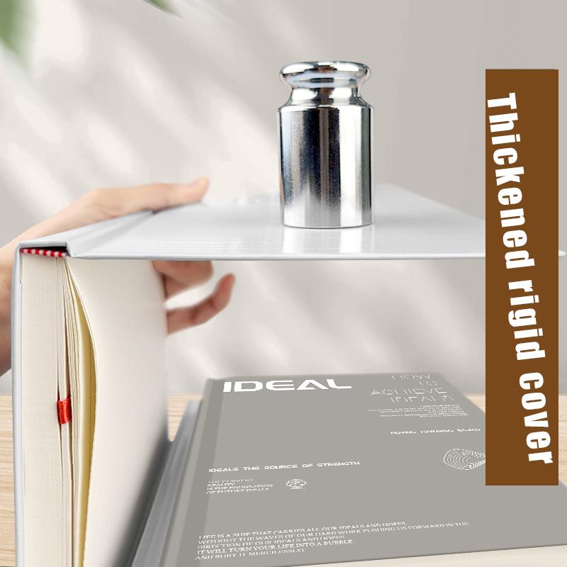 A5 Hardcover Notebook - Minimalist Square Design with Thick Eye Protection Paper, Premium Notebook for Office & School Writing