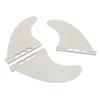 Surfboard Fins Set of 3 Sturdy PVC   for Longboard Shortboard Stand Up Paddle Board