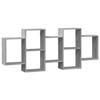 VidaXL Wall Shelf Sonoma Grey 159x18x65 Cm Engineered Wood 853214