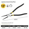 Deli 13-inch Japanese Internal Straight Circlip Pliers