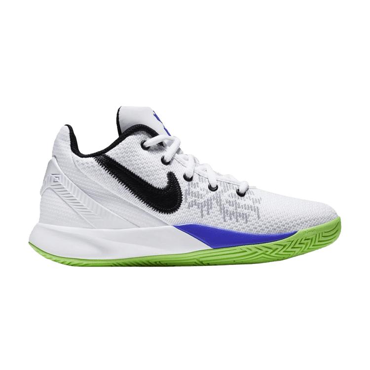 

Детские кроссовки Nike Kyrie Flytrap 2 GS White Lime Blast черные персидско-фиолетовые AQ3412-153