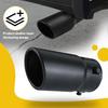 Exhaust Pipe Tip Tail Stainless Muffler Steel Replacement for 4cm-7cm155-275"