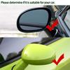 Left & Right Side Mirror Glass Rear View Rearview Exterior  Angle for Dodge Challenger 2008- 68048447AA  68048446AA