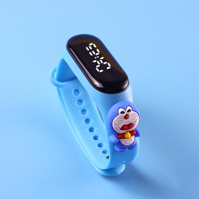 Cartoon  Electronic  Watch Life Waterproof Student Touch Screen Digital Led Watch (mi 3 Movement)