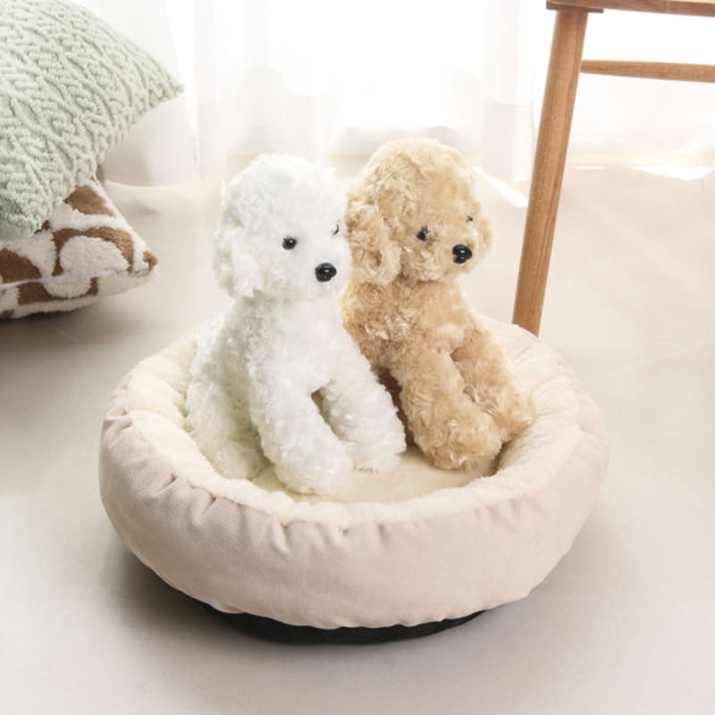 

[Pet] Круглая подушка из вельвета