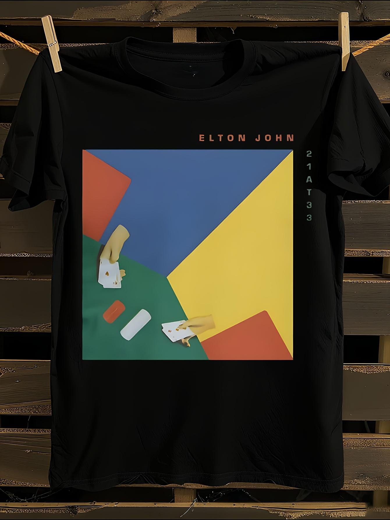 Elton John Graphic T-shirt S