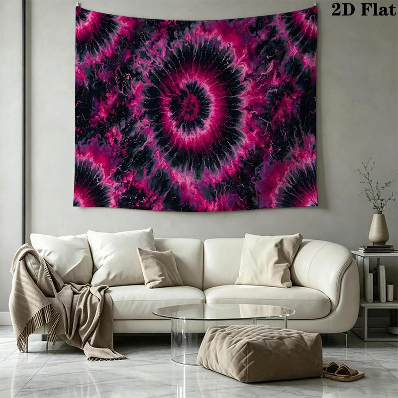 Tie-Dye Wall Tapestry Aesthetic Wall Hanging Printed Fabric Blanket Decorative Tapestries for Bedroom Living Room Home Decor