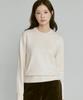 210EDIT Unisex Soft Knit Round Neck [Cream]_Zz4Sw070