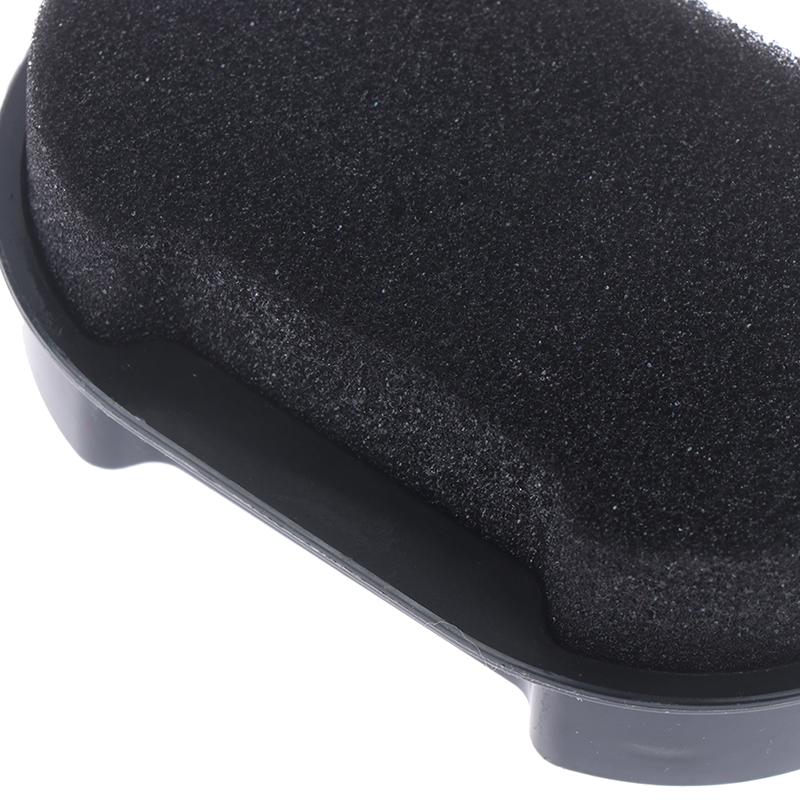 Incoloră Shine Pantofi Perie de burete Polish Wax Cleaner Praf Instrument de curățare a pielii