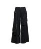 Jenteuluiseu Layered Denim Pants_Black
