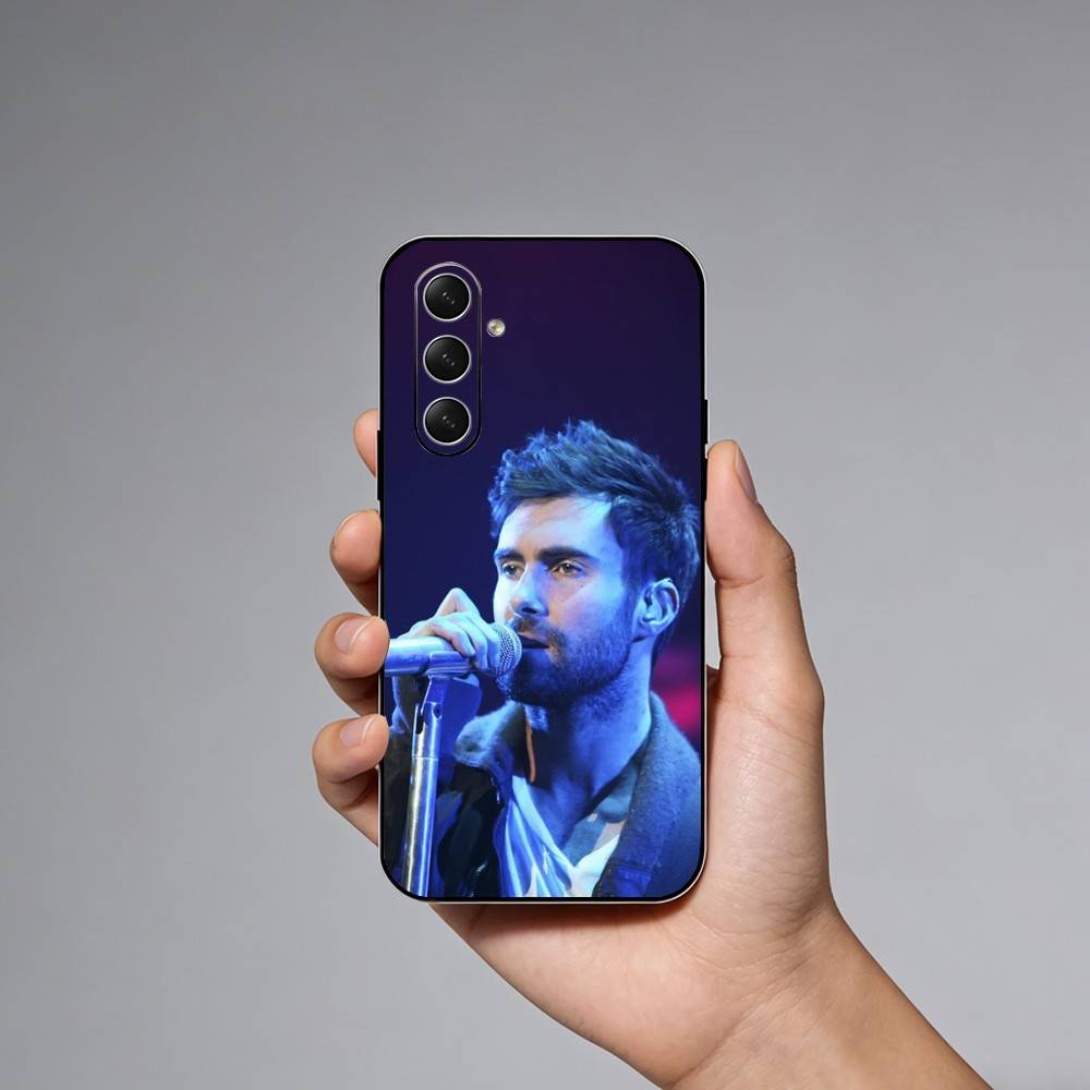 M-Maroon 5 Band A-Adam Levine Phone Case For Samsung Galaxy A73,21,22,32,71,53,52,51,80,5G Soft Black Cover Samsung a12