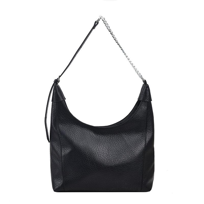 Geantă de sub braț de mare capacitate, geantă tote nouă la modă pentru femei, textură, geantă de umăr cu lanț pentru navetă