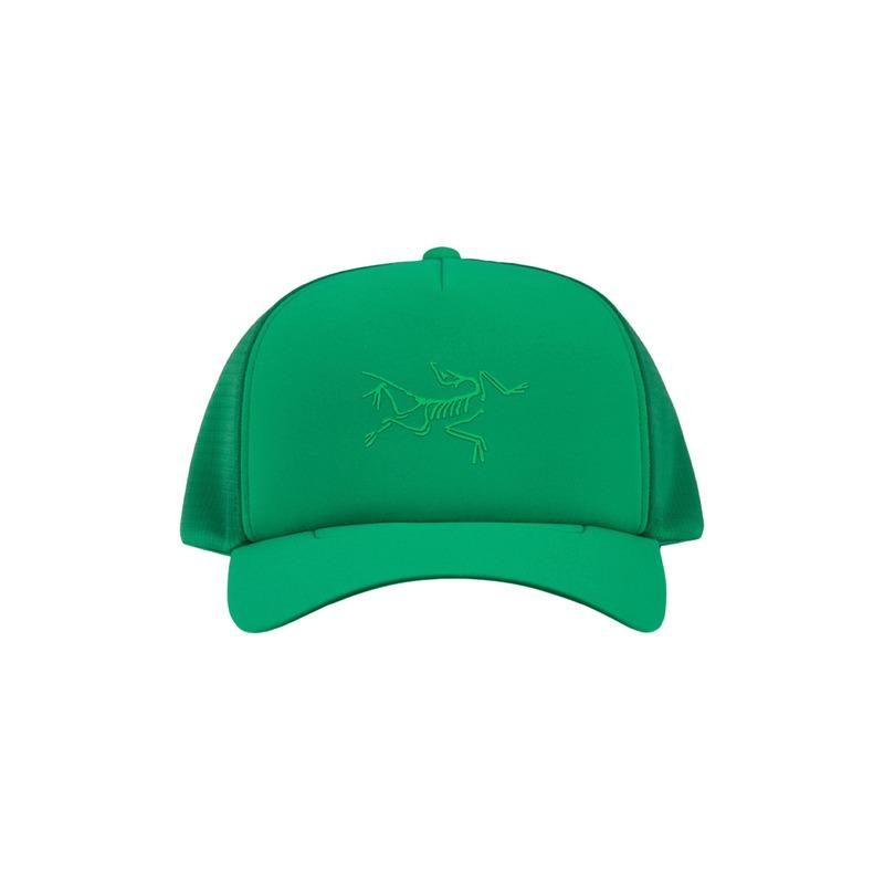 Arcteryx Archaeopteryx bird trucker polyester peaked cap men and women same style couple model Jungle Green F - No box