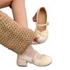 Coarse-cuffed Low-cut Women's New Style High-heel Soft-soled Shoes Devotion