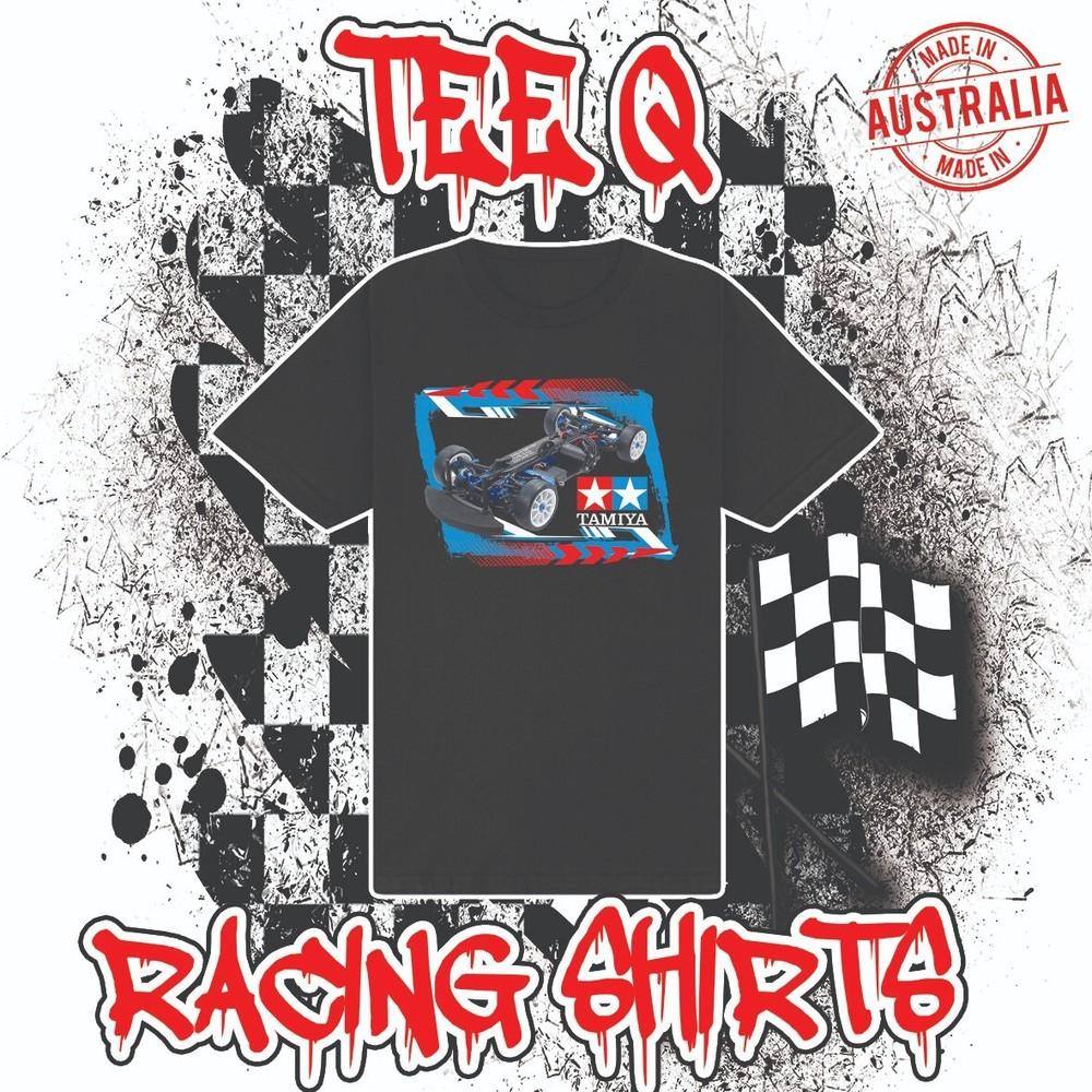 Tamiya TRF 421 ~ Премиум Черная Хлопковая Футболка Gildan Унисекс Футболка для Радиоуправляемых Автогонок XXL