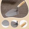 Concrete Trowel Brick Laying Ergonomic Masonry Hand Tool Mortar Finishing for Cement