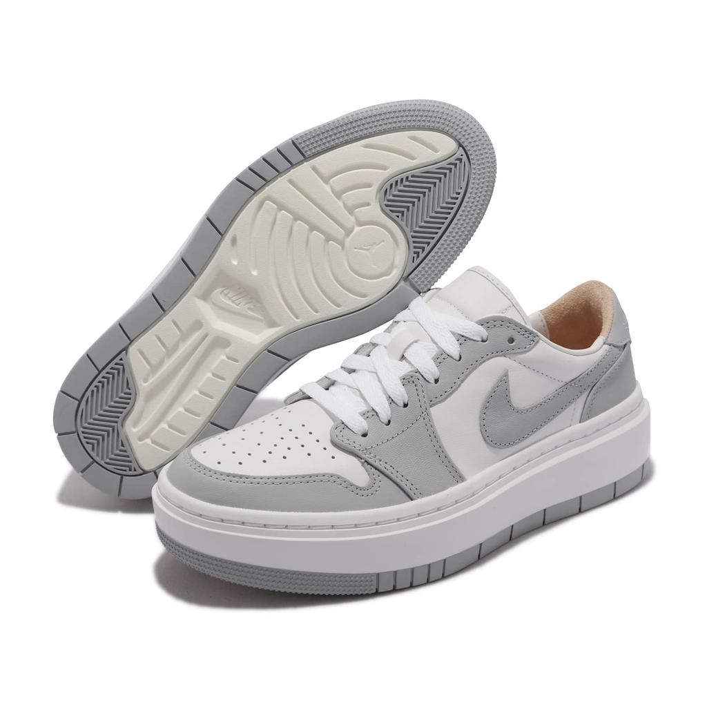 Air Jordan 1 Elevate Low Women's Casual Shoes, Wolf Grey DH7004-100, 28.5 Cm [Parallel Import]
