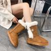 Fashion Women Winter Warm Shoes Anti-slip Comfortable Flats Female Snow Boots Shoes for Women
