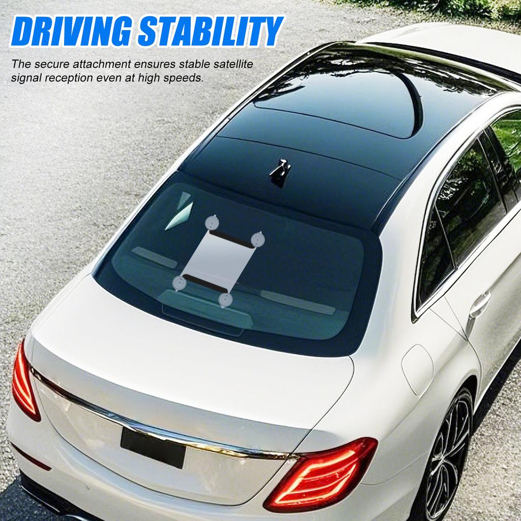 Car Sunroof Suction Cup Mount Replacement for Starlink Mini, Stainless Steel Mounting Kit Ensures Stable Satellite