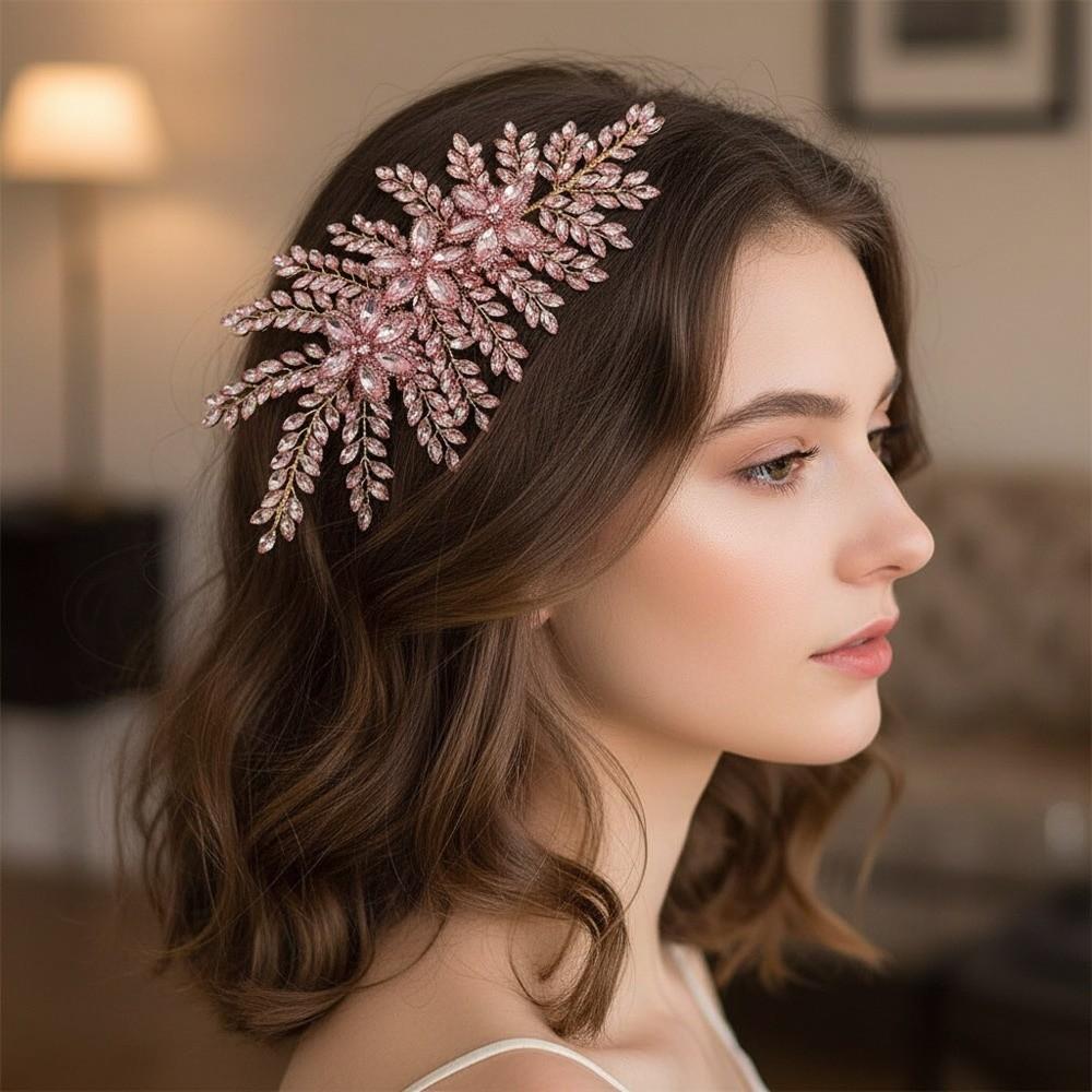 Elegant Bride Crown Tiaras Sparkling Crystal Tiaras Wedding Party Hair Accessories