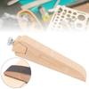 Wedge Shape Sandpaper Sanding Block Beech Wood Polishing Sanding Tool  Woodcrafts